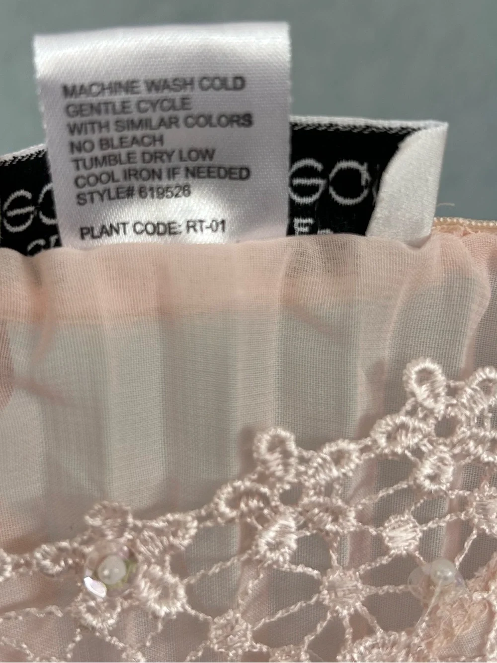 Cinema Etoile VTG Pleated Nightgown Lace Trim Ruffle Strap Lingerie Babydoll Med - Picture 5 of 5